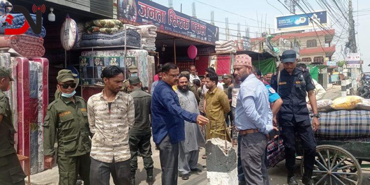 सातदिन भित्र रेलिङ्ग दुरुस्त गर्न नगर प्रमुखको चेतावनी