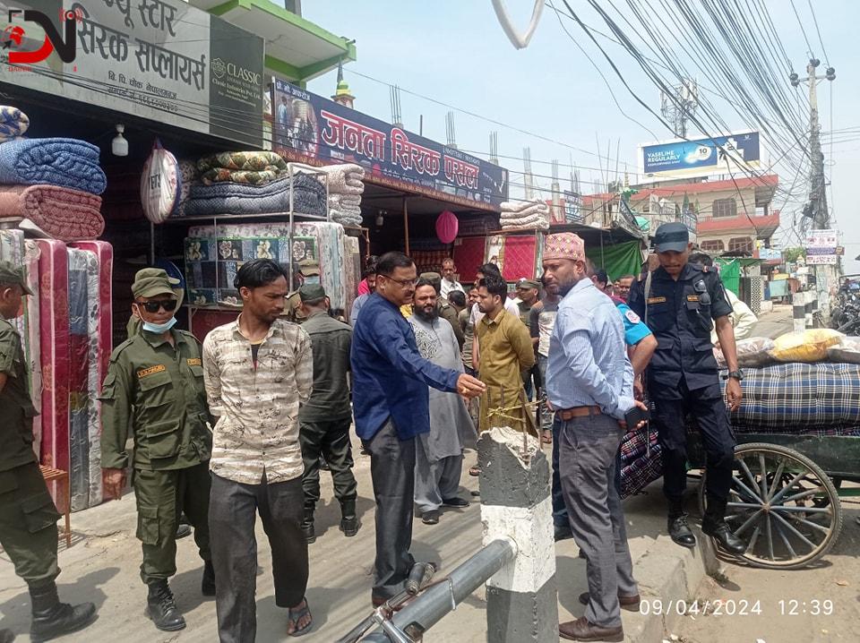 सातदिन भित्र रेलिङ्ग दुरुस्त गर्न नगर प्रमुखको चेतावनी