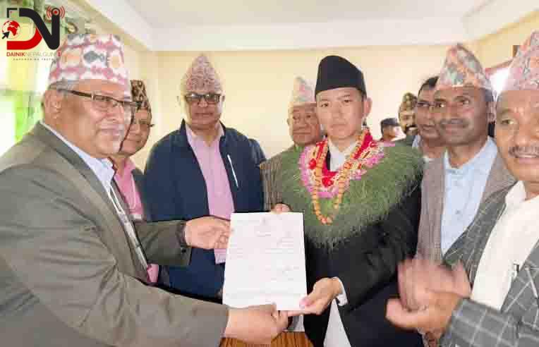 इलाम क्षेत्र नं २ उपनिर्वाचनः छजनाको मनोनयन दर्ता