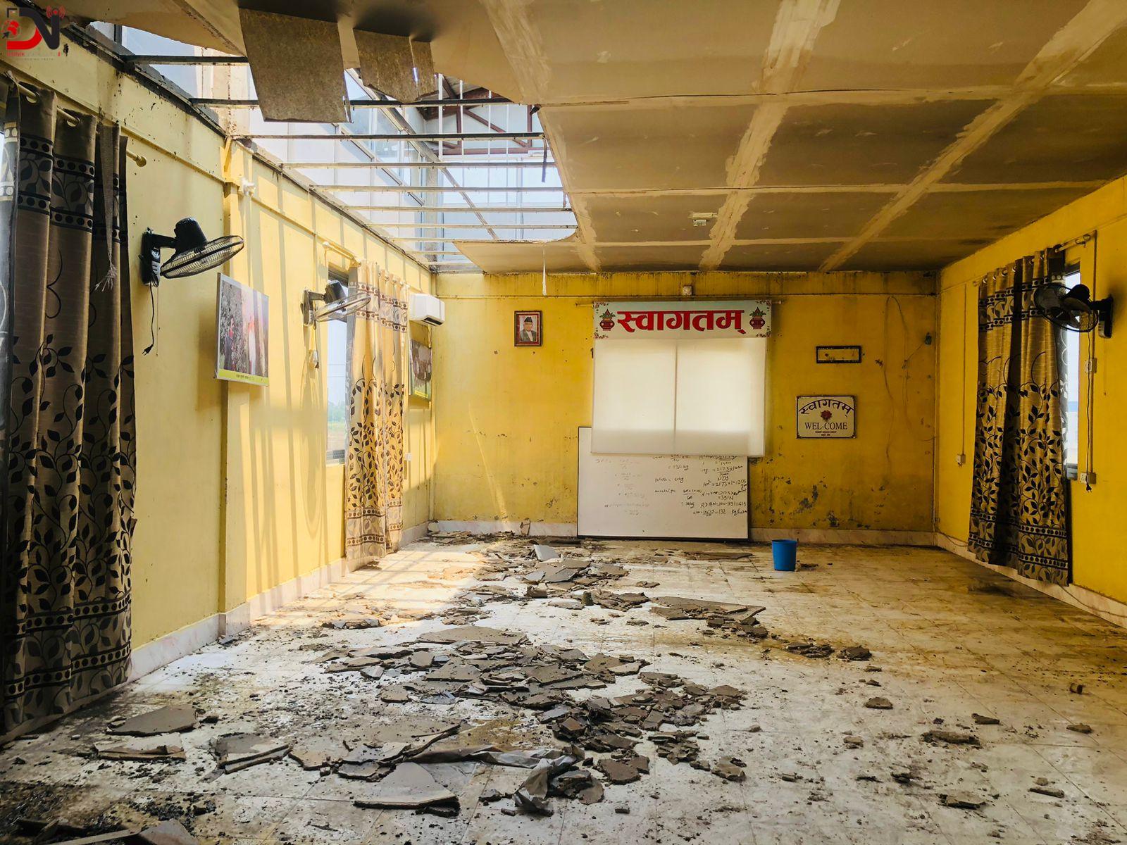 कोसेबाली अनुसन्धानमा क्षति