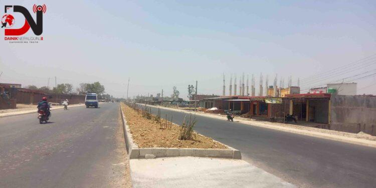 नेपालगञ्ज–गुलरिया सडकको ६५ प्रतिशत काम पूरा