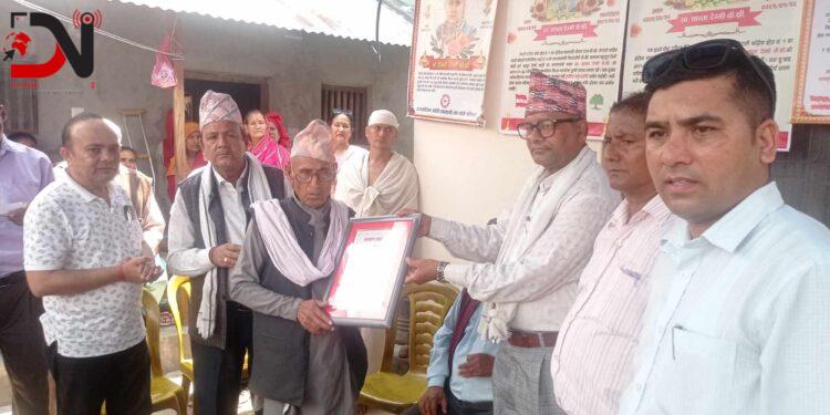 कांग्रेस नेता केसीकी आमाको निधनको शोकमा श्रद्धाञ्जली सभा