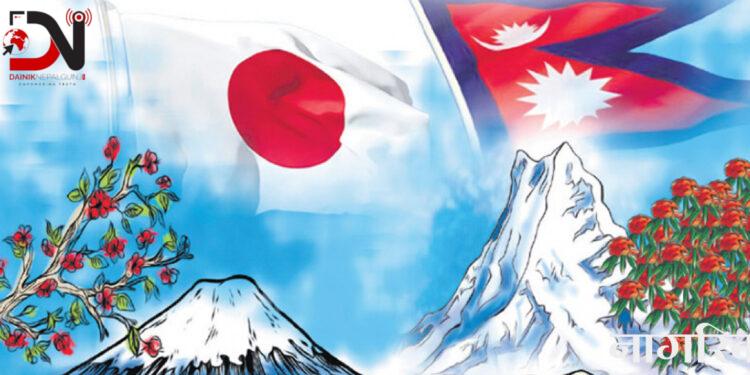 उच्चस्तरीय भ्रमणले घनिष्ट हुँदैछ नेपाल-जापान सम्बन्ध