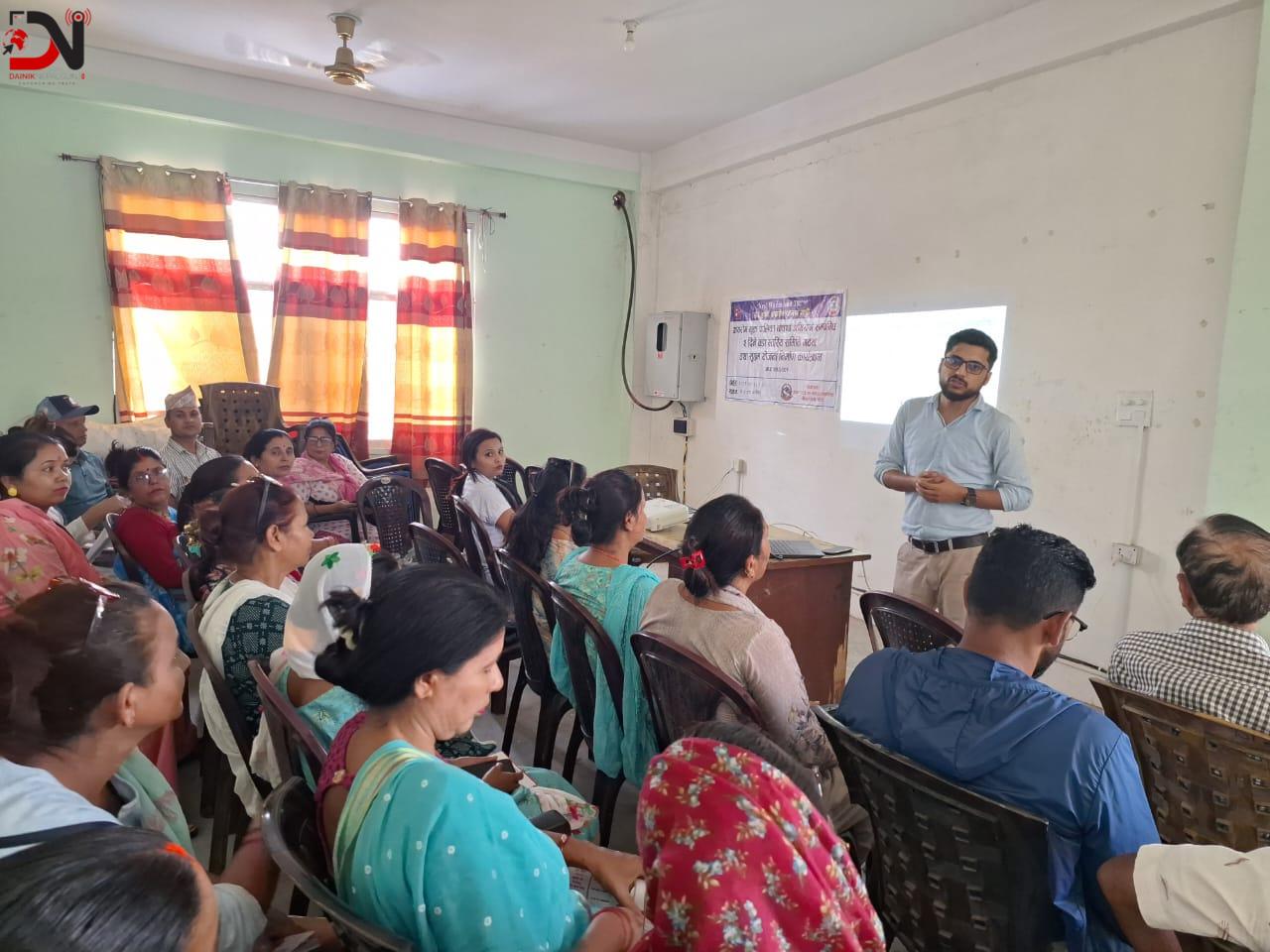 नेपालगन्जमा उपमहानगरपालिका क्षयरोग मुक्त अभियान