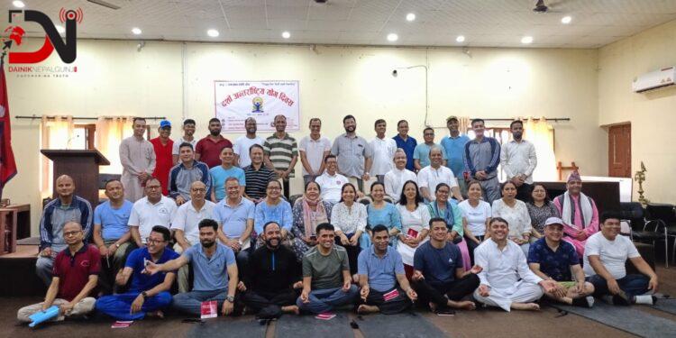 नेपालगन्जमा कर्मचारीका लागि योग शिविर