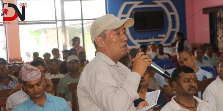 नेपालगन्जको वडा नं. २ को सार्वजनिक सुनुवाई