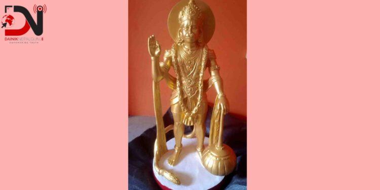आइपुग्यो १०८ सेमीको हनुमान मूर्ति