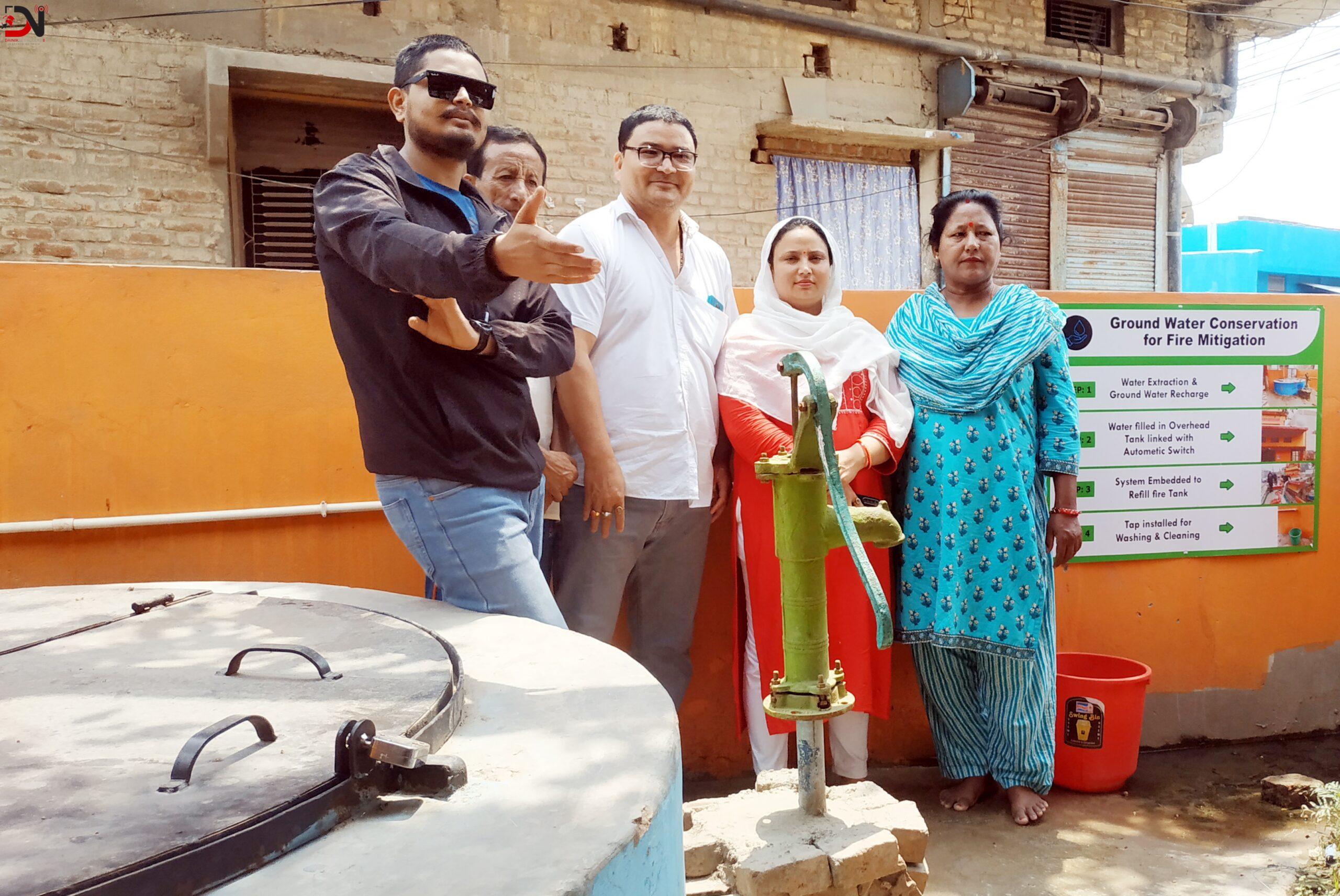 खुला स्थान र परम्परागत इनार संरक्षण गर्दै वडा