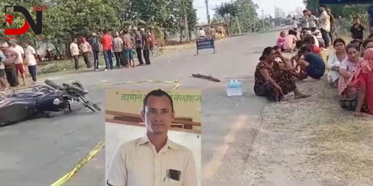 पूर्वपश्चिम राजमार्गको बाँके खण्ड अवरुद्ध