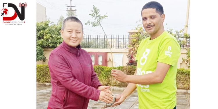 हरित अभियानमा हेमन्त