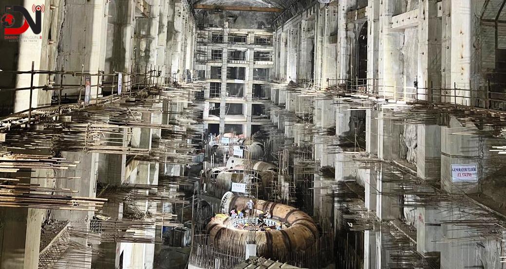 कहाँ पुग्यो अरुण-३ जलविद्युत् आयोजना निर्माण ?