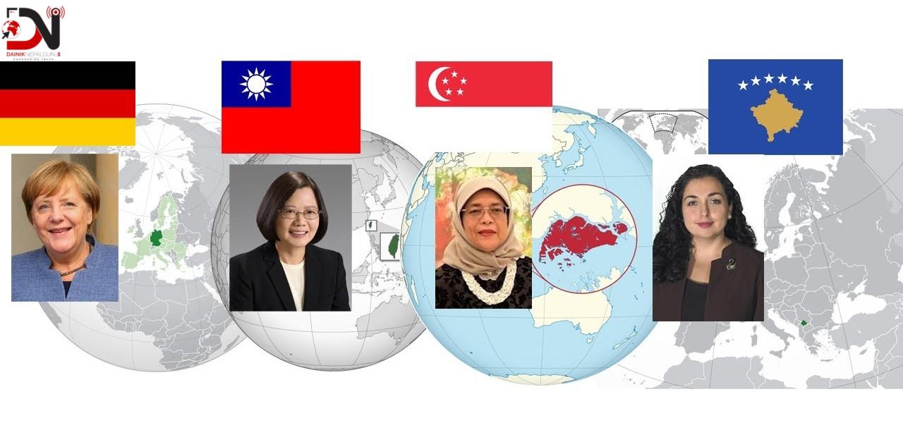 ‘एक सय १३ देशमा कुनै पनि महिला राष्ट्र प्रमुख भएका छैनन्’