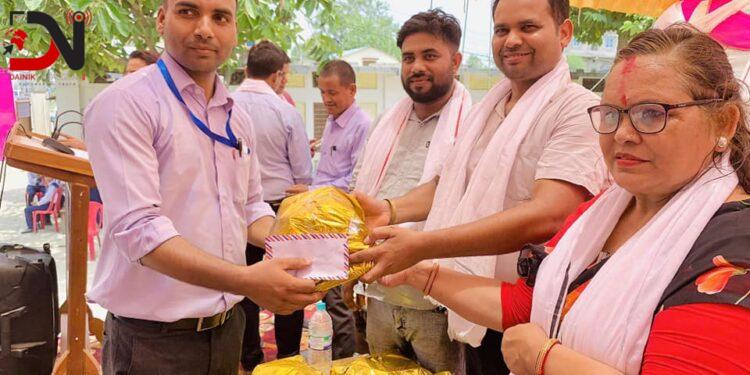 विद्यार्थीको सीप सामाग्री प्रदर्शनी