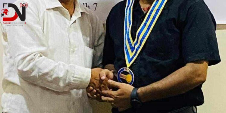 रोटरी क्लब अफ सेन्ट्रल बाँकेमा पद हस्तान्तरण