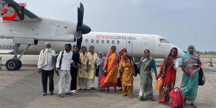 सरकारसँग सहमतिपछि घर फर्कियो रुवी खान नेतृत्वको टोली