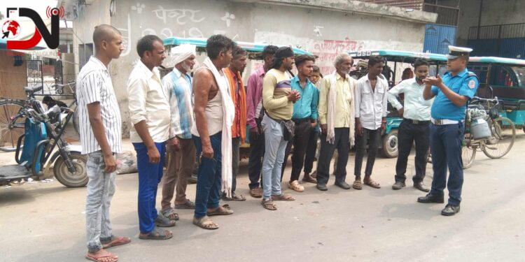 एक महिनामा एक हजार सात सय सवारीलाई कारवाही