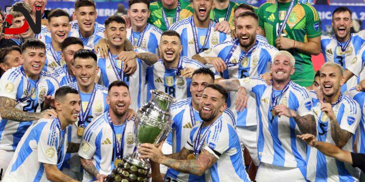 कोपा अमेरिकाको उपाधि अर्जेन्टिनालाई
