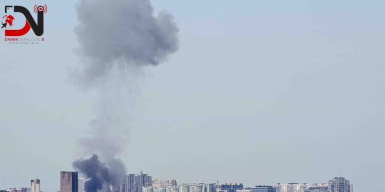 रूसद्वारा युक्रेनी बाल अस्पतालमा आक्रमण, २० भन्दा बढी व्यक्तिकोे मृत्यु