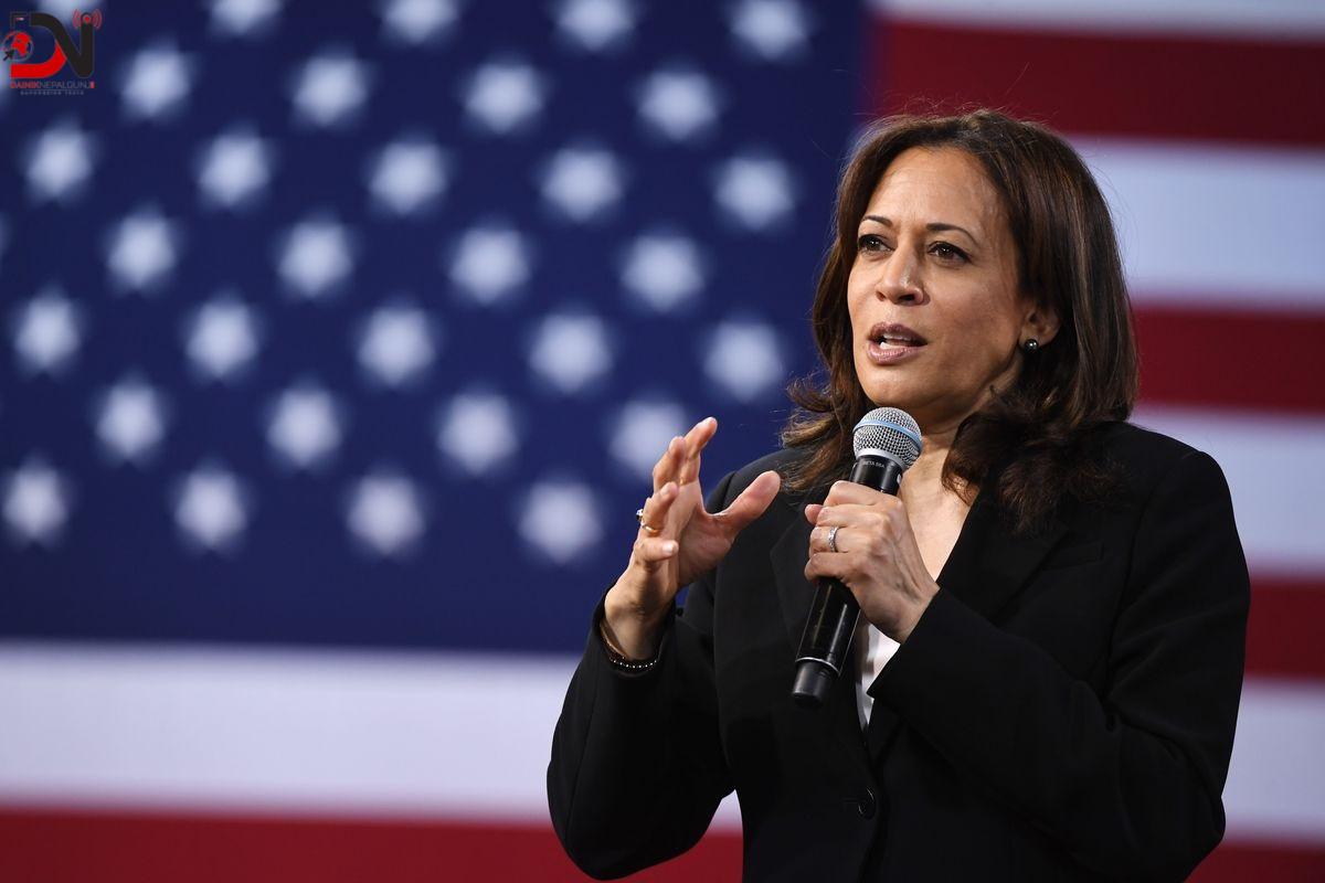 अमेरिकी राष्ट्रपतीय निर्वाचनमा कमला ह्यारिसको उम्मेदवारी घोषणा