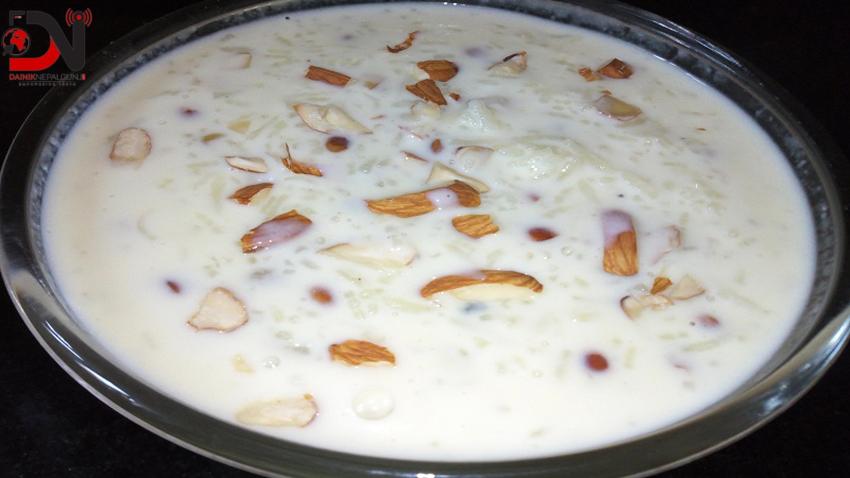 साउन १५ को संस्कृति खिर खाएर मनाइँदै