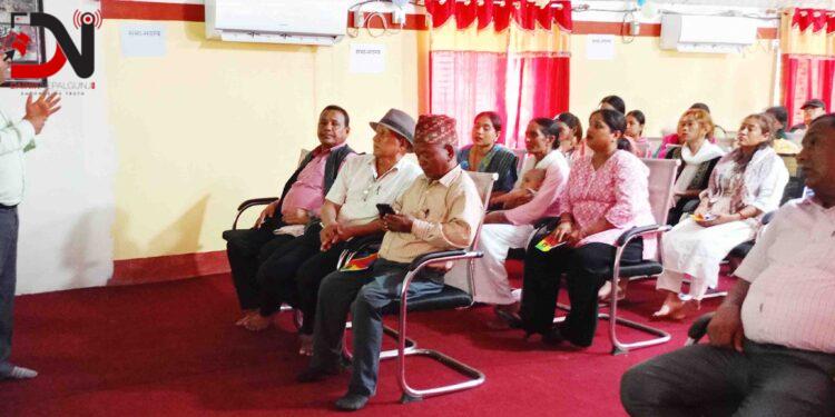 बांकेको राप्तीसोनारीमा हुलाक पुनर्संंरचना सम्बन्धी अभिमूखिकरण