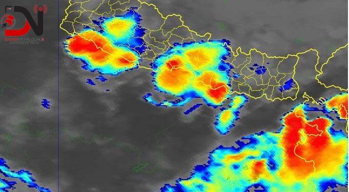 आज देशभर वर्षा