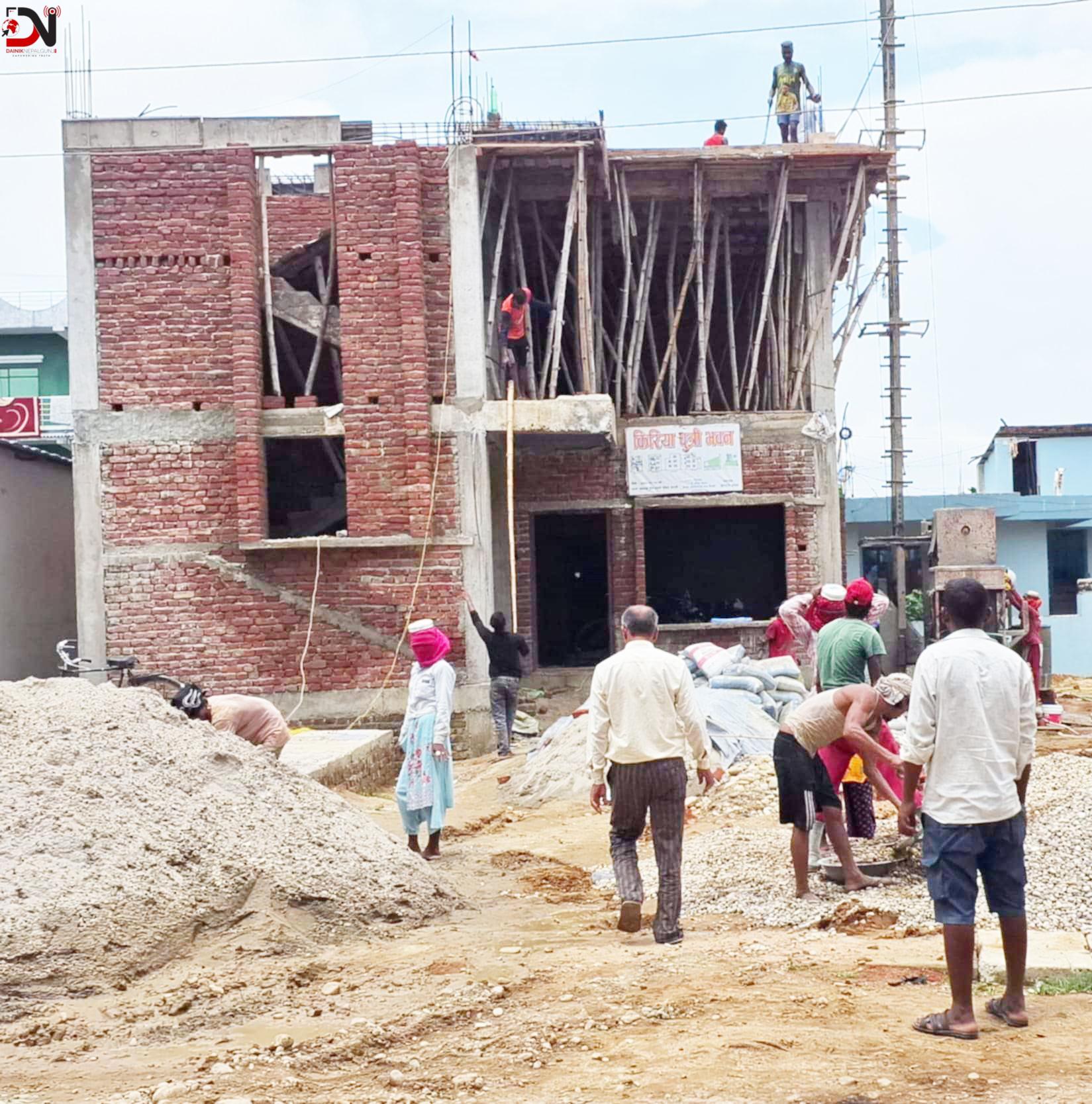 त्रियापुत्री भवन तयार हुँदै