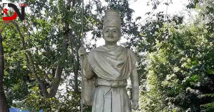 तत्कालीन थारू राजा दङ्गीशरणको हुलाक टिकट प्रकाशन गरिँदै