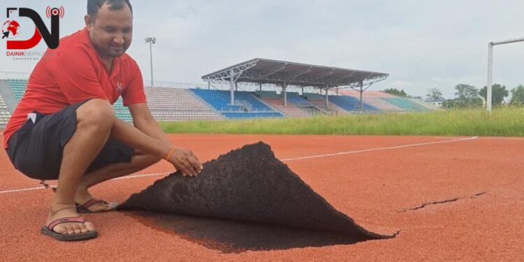 हस्तान्तरण नहुँदै उक्कियो सेन्थेटिक ट्रयाक