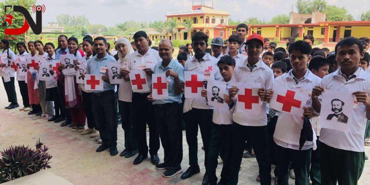 रेडक्रस दिवस मनाइयो