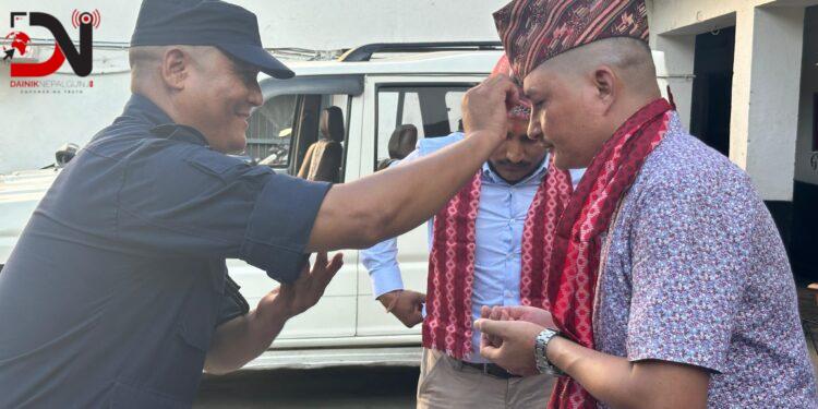 वडा प्रहरीमा बमले सम्हाले जिम्मेवारी