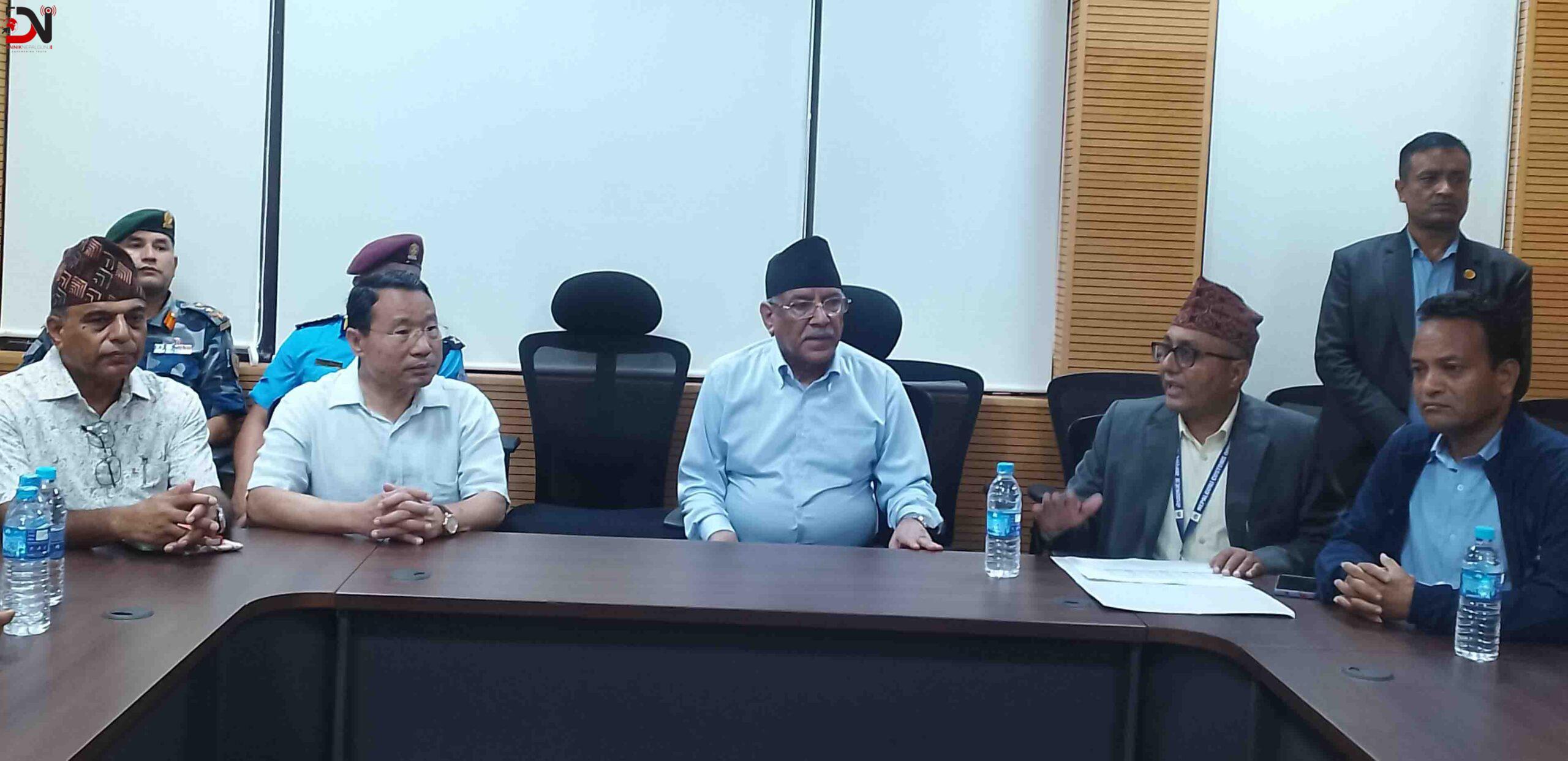 नेपालगञ्ज आइसिपीलाई प्रभावकारी बनाउन पहल गर्छुः अध्यक्ष प्रचण्ड