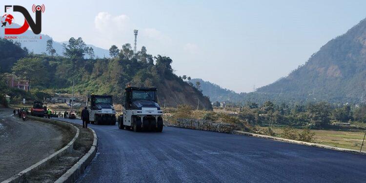 मुग्लिन–पोखरा सडक छिटो बनाउन मुख्यमन्त्रीको निर्देशन