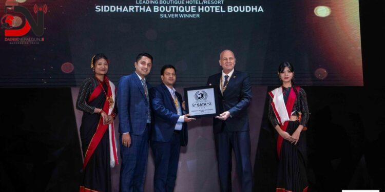 सिद्धार्थ हस्पिटालिटीका दुई होटललाई दक्षिण एशियाली ट्राभल अवार्ड