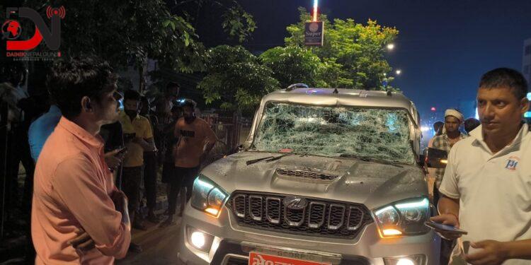 सुर्खेत रोडमा दुर्घटना