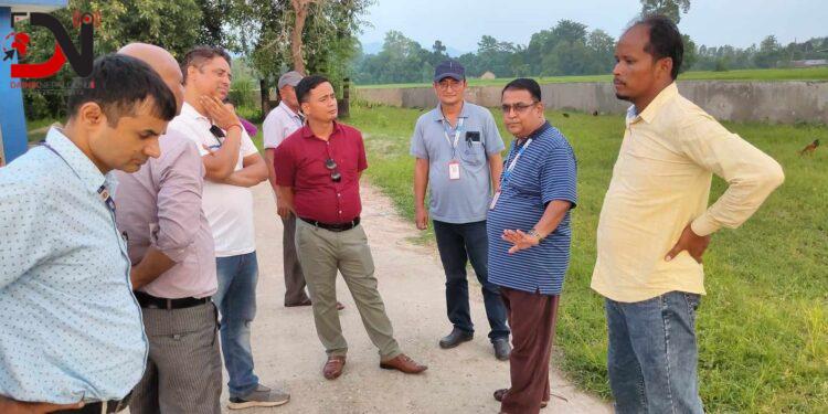 बाँकेको उच्चस्तरीय टोलीद्धारा परियोजना अनुगमन
