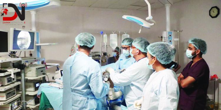 भेरी अस्पतालमा नयाँ भवनबाट शल्यक्रिया