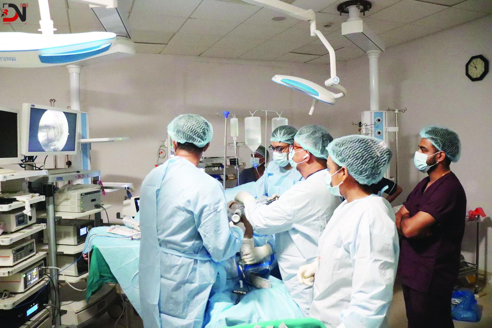 भेरी अस्पतालमा नयाँ भवनबाट शल्यक्रिया