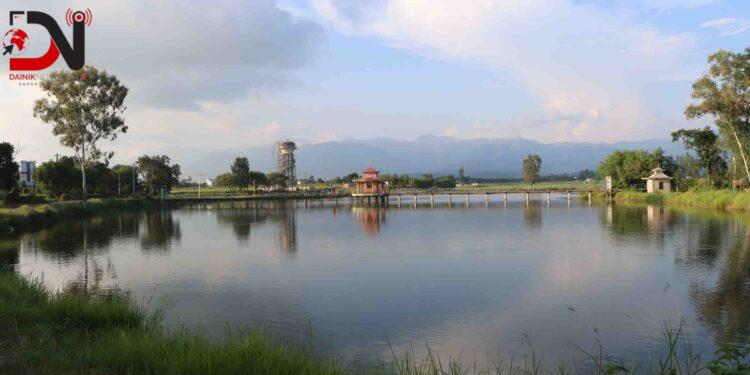 तुलसीपुरस्थित गौरीगाउँ ताल ओझेलमा