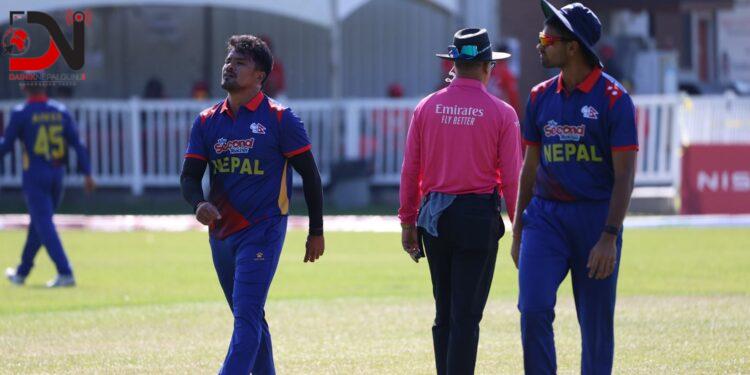 आइसिसी विश्वकप लिग–२ : नेपाल क्यानडासँग पराजित