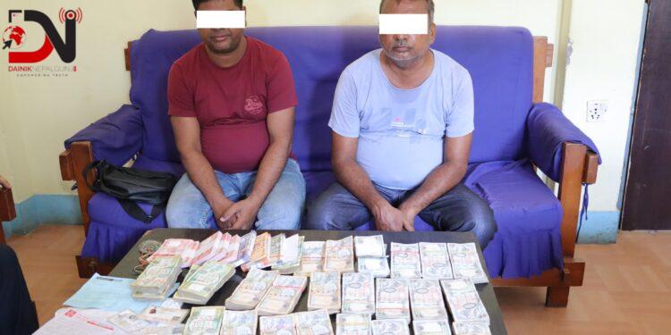 बाँके : हुण्डीमा संलग्न दुई १६ लाख सहित पक्राउ