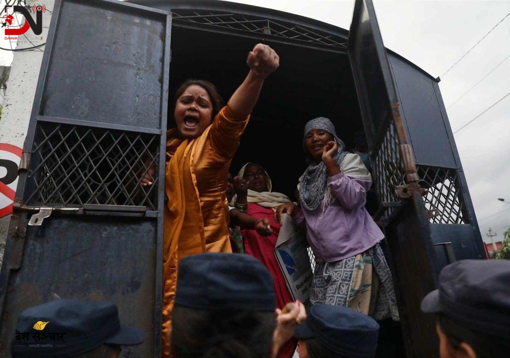 आन्दोलन रोकिन्न : रुबी