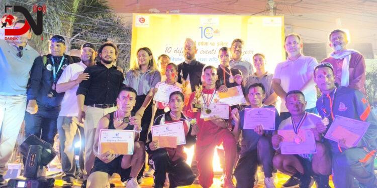 नेपालगन्जमा नाइट रन : पाल, साहु र दाहाल प्रथम