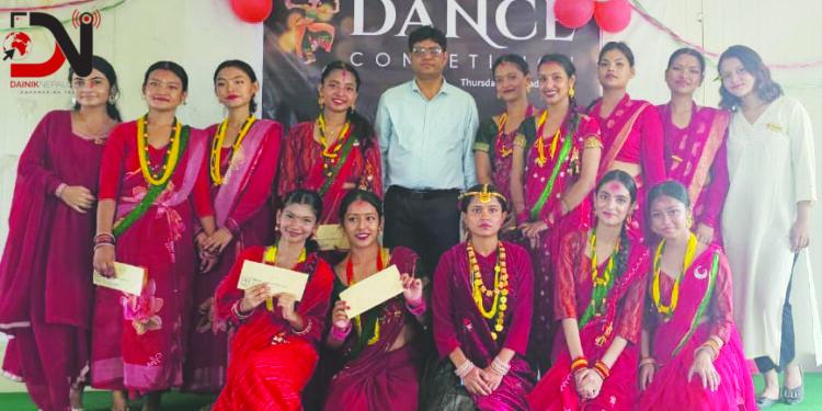 ब्राइटल्याण्डका विद्यार्थीले मनाए तिज