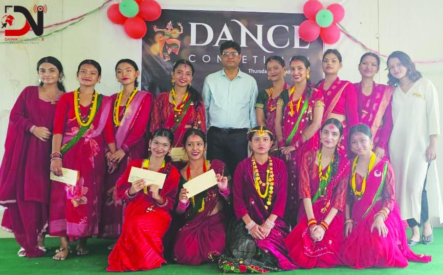 ब्राइटल्याण्डका विद्यार्थीले मनाए तिज