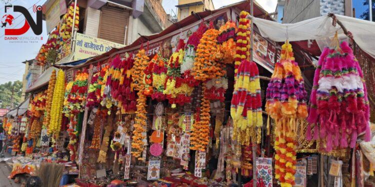 नेपालगञ्जमा कपडाजन्य मालाको बिक्री