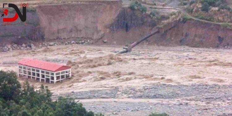 जलविद्युत् आयोजनामा बाढीको कहर