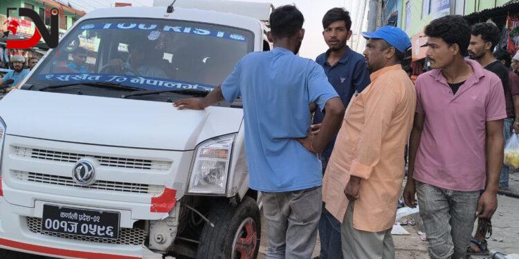 इभी गाडी दुर्घटना, कम्तिमा ६ घाइते