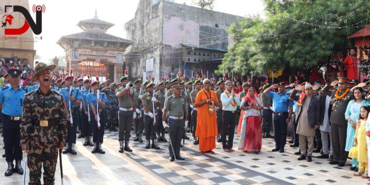 आश्विन शुक्ल सप्तमीः फूलपाती भित्र्याइयो