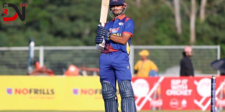 अन्तिममा सम्हालिन नसक्दा नेपाल क्यानडासँग चार विकेटले पराजित